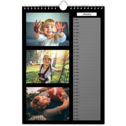 A4 Calendar with Cover with Custom Colour List View design